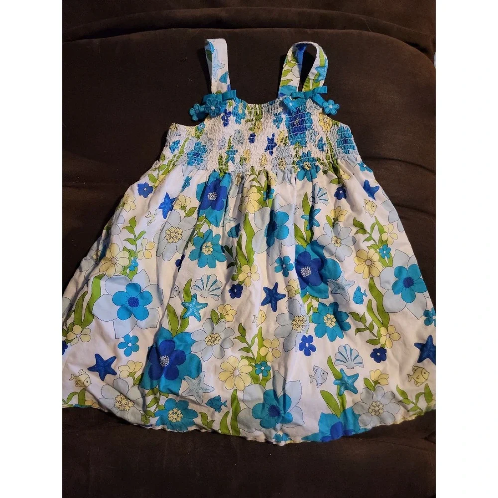 Gymboree sea splash fish dress 2t